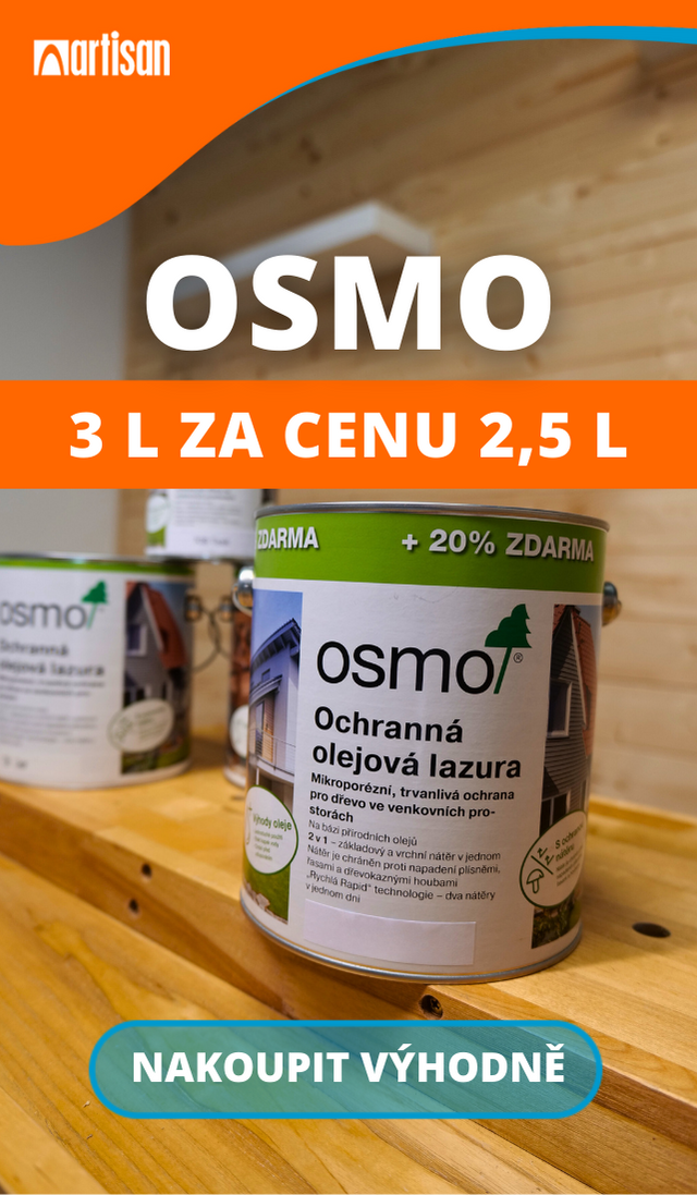 OSMO 3 l za cenu 2.5 l